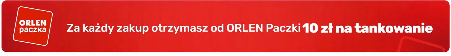 ORLEN Paczka: za każdy zakup otrzymasz 10 zł na tankowanie