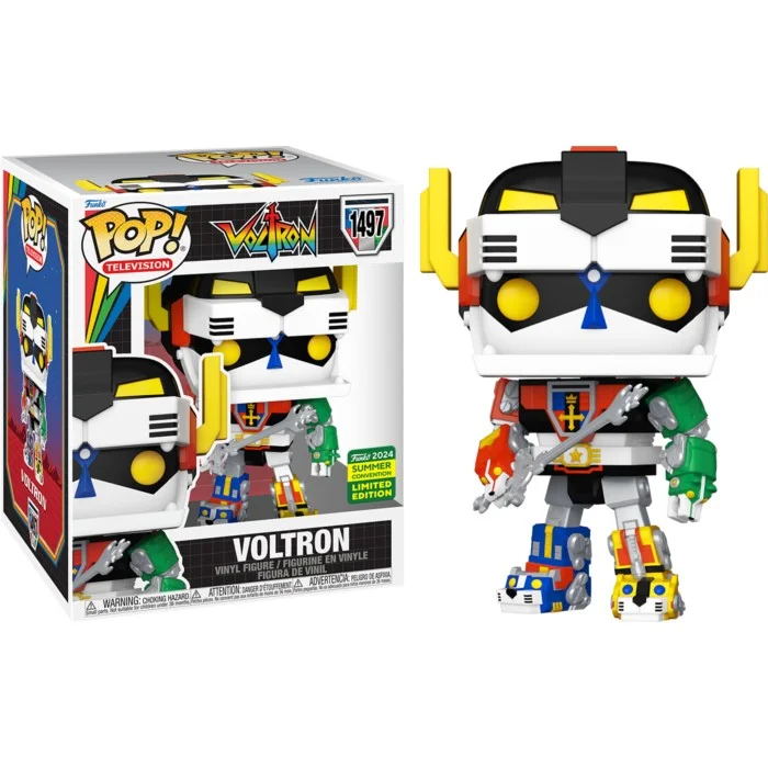 Funko POP! Voltron: Defender of the Universe - Voltron Super Sized 6" (2024 Summer Convention Exclusive) Convention