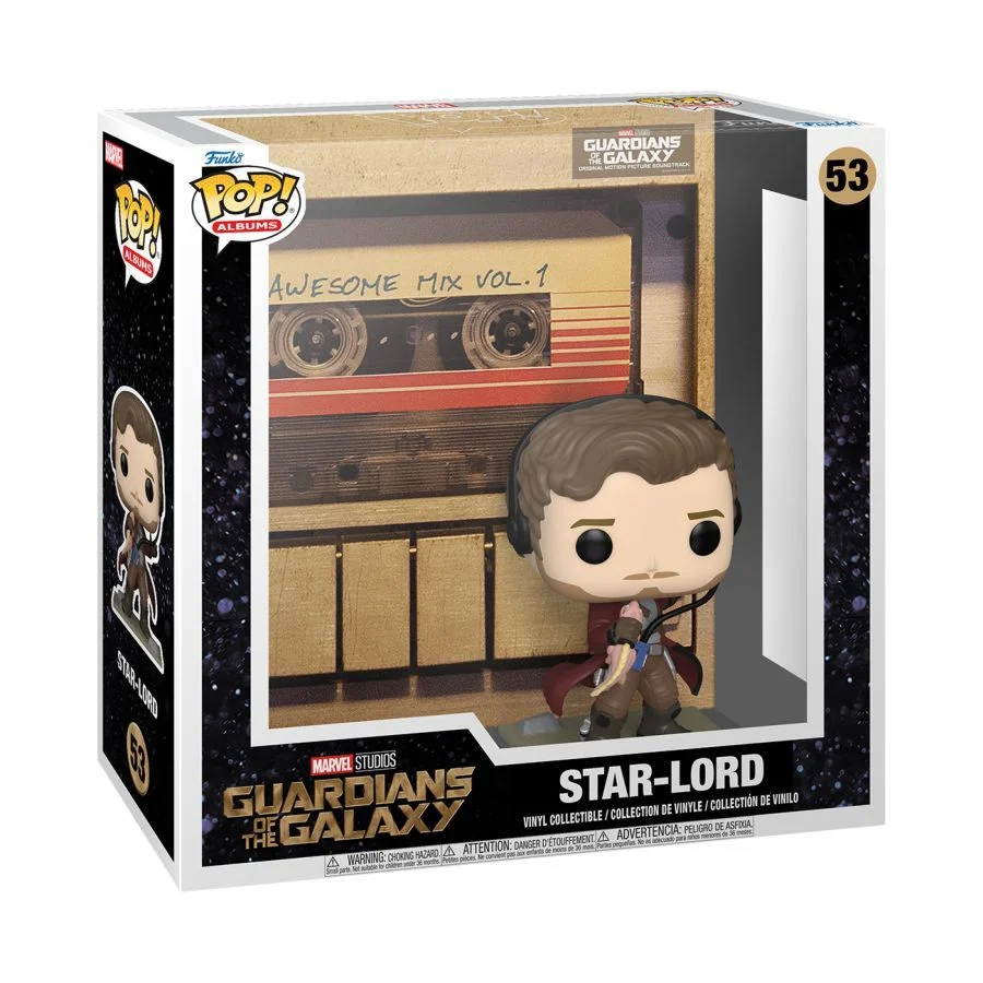Funko POP Guardians of the Galaxy Star Lord cover 53