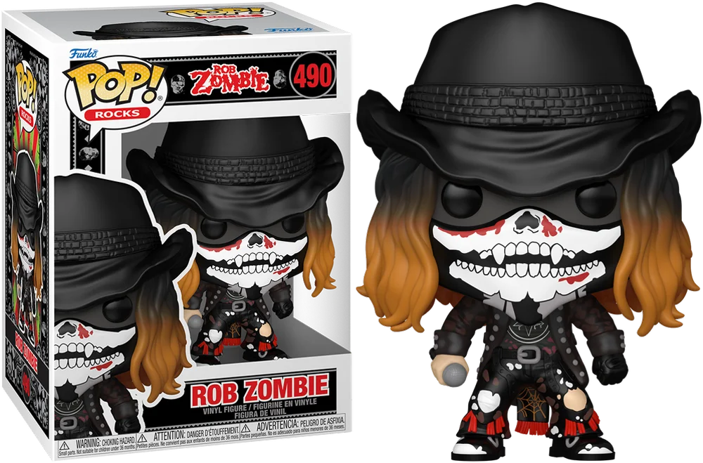 Figurka Funko POP! Rob Zombie - Rob Zombie with Bandana #490