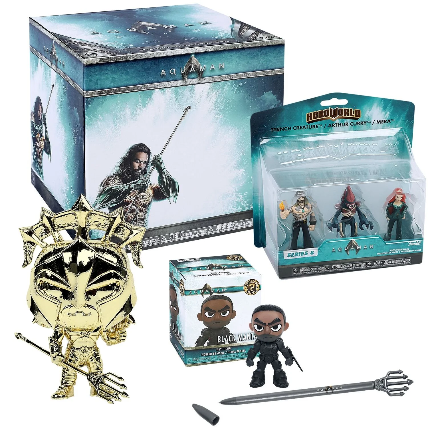 Figurka Funko DC Aquaman Deluxe Collector Box (Target Exclusive)