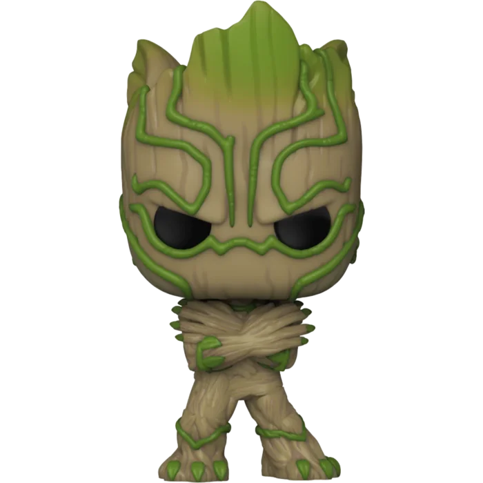 Figurka Funko POP! Marvel 85th Anniversary We Are Groot - Groot as Black Panther Special Edition #1398 – zdjęcie 2