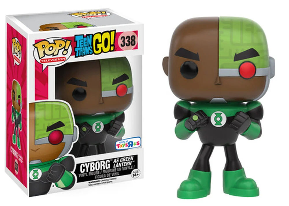 Funko POP! DC Comics Teen Titans Go! - Cyborg (Green Lantern) 338 (Exclusive) *Na zamówienie