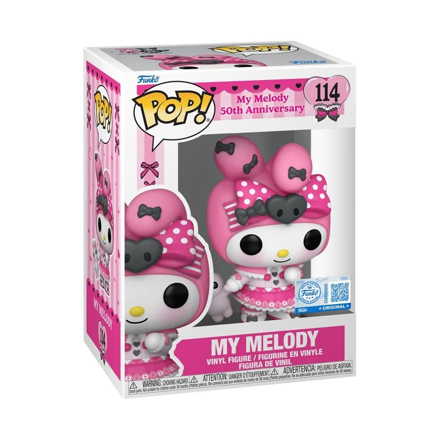 Funko POP! Hello Kitty & Friends - My Melody with Toy 50th 114