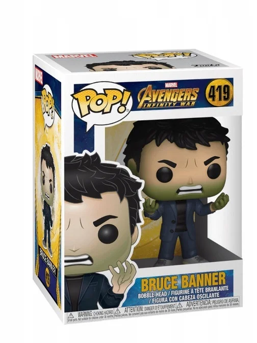 Figurka Funko POP! Avengers Bruce Banner #419 – zdjęcie 2