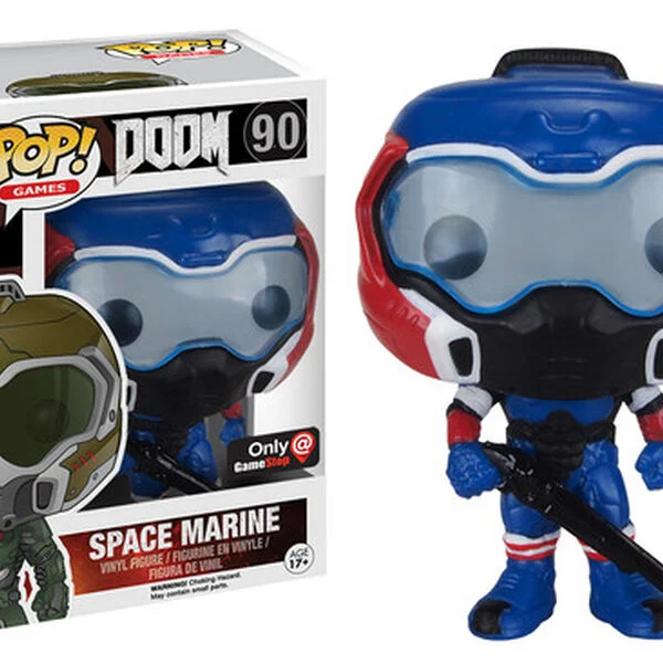 Funko POP! Doom Marine American Hero Variant 90 (Exclusive) *Na zamówienie