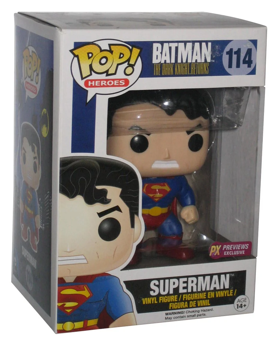 Figurka Funko POP! D.C. Heros Superman PX Previews Special Edition #114 – zdjęcie 3