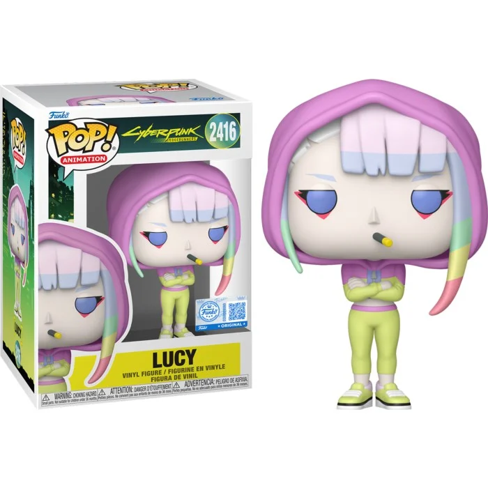 Funko POP! Cyberpunk 2077 Cyberpunk: Edgerunners - Lucy in Hoodie Special Edition
