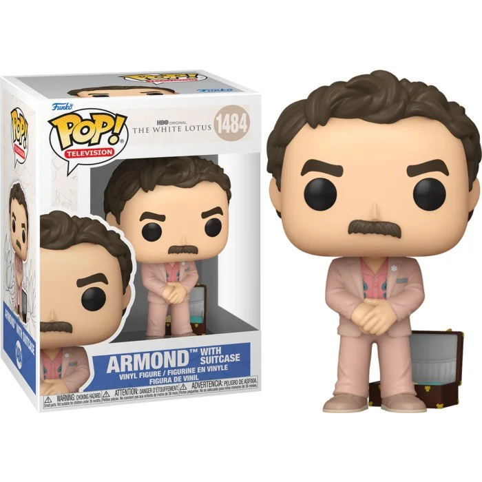Funko POP! White Lotus, The The White Lotus - Armond with Suitcase #1484