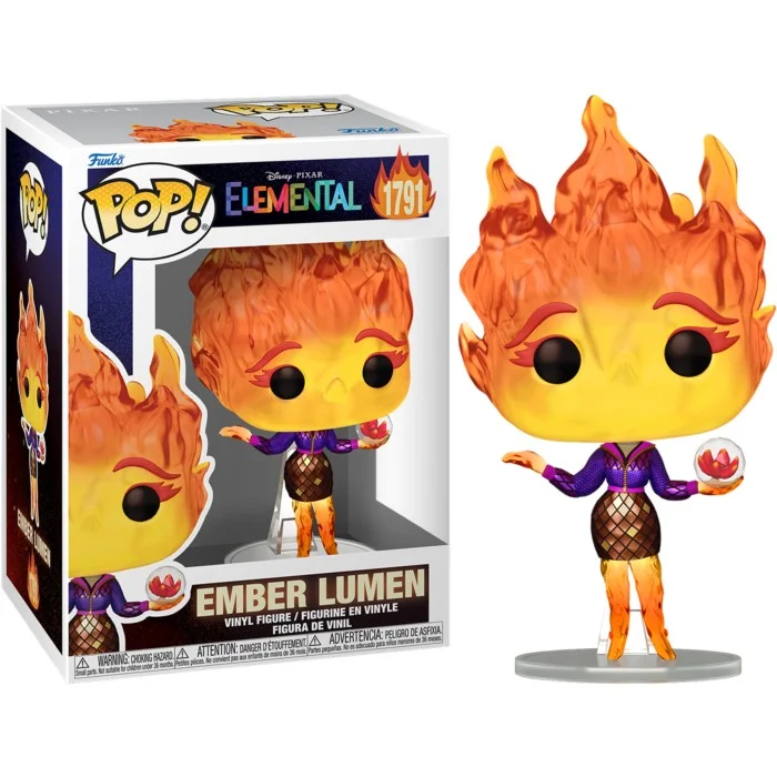 Funko POP! Elemental - Ember Lumen with Vivisteria Flower #1791