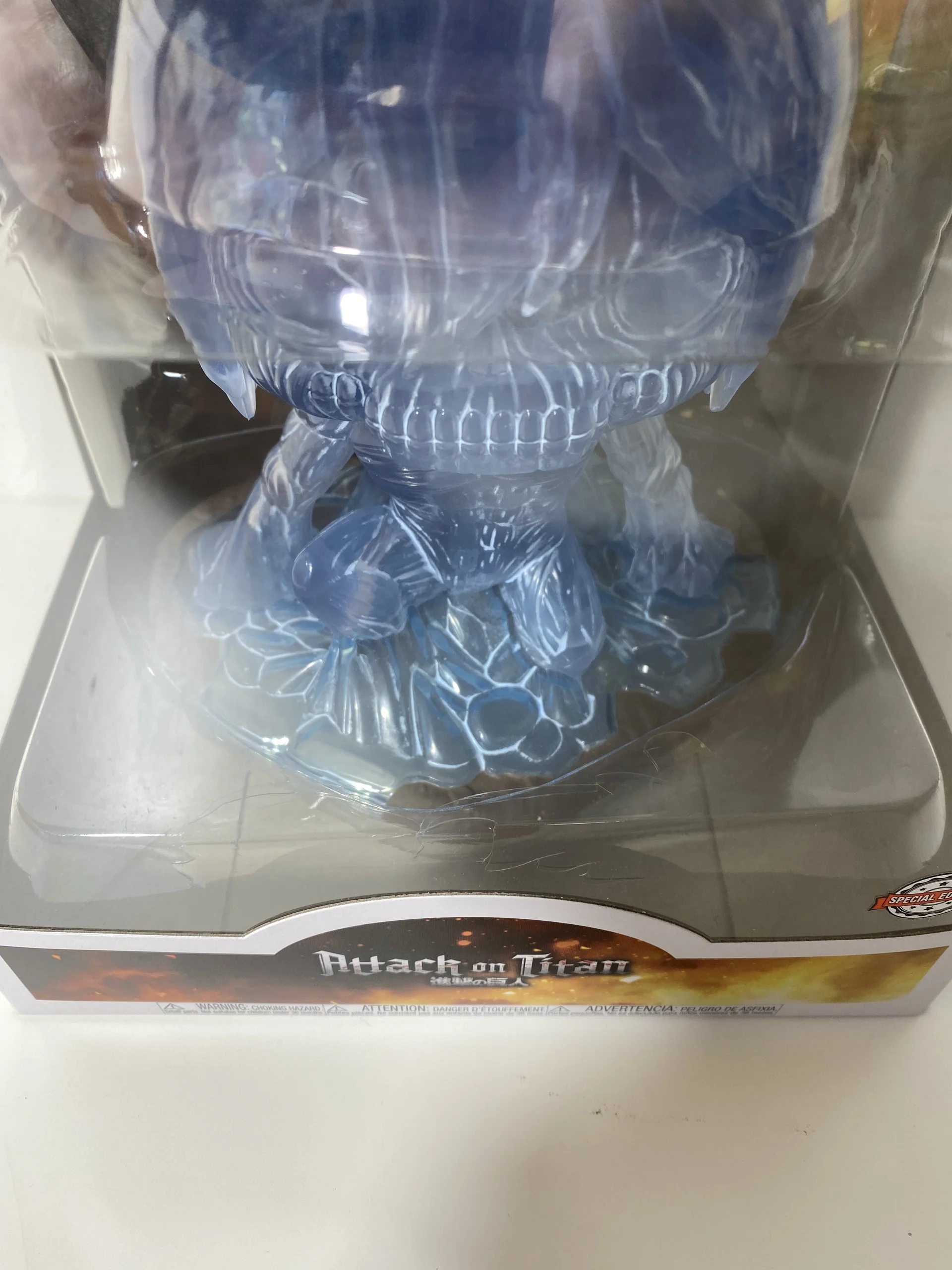 Figurka Funko POP Attack on Titan: Eren as Hardened 1174 Exclusive (Popękana wytłoczka - zdjęcie)