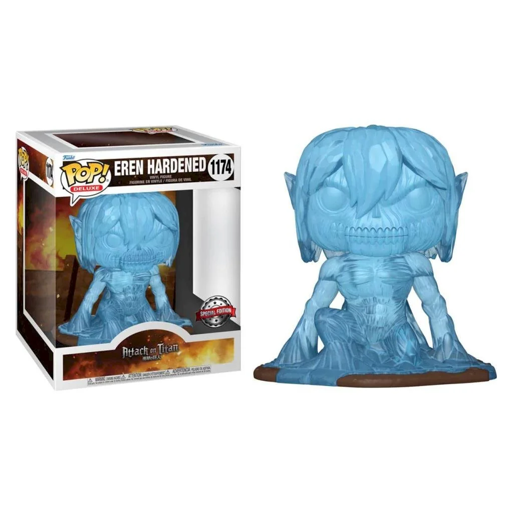 Figurka Funko POP Attack on Titan: Eren as Hardened 1174 Exclusive (Popękana wytłoczka - zdjęcie) – zdjęcie 2