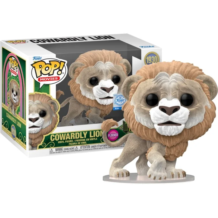 Funko POP! The Wizard of Oz Cowardly Lion - Flocked (Flocked) #40