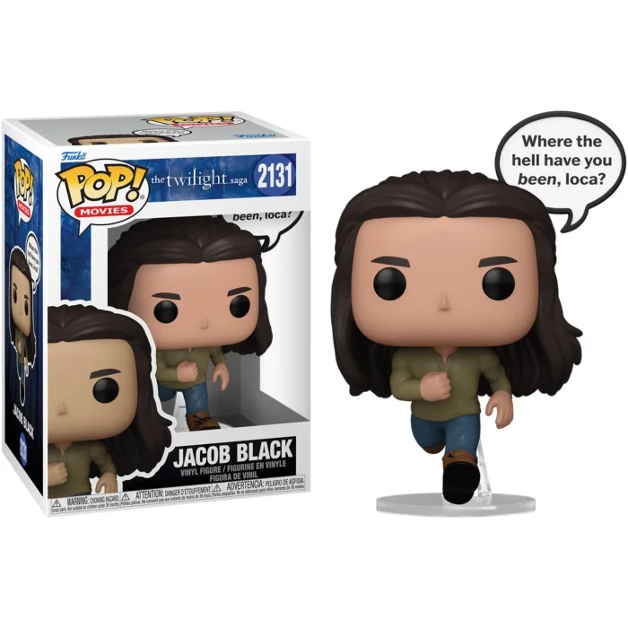 Funko POP! Twilight Saga: Twilight Twilight - Jacob Black (Where the Hell Have You Been, Loca?) Special Edition #2131