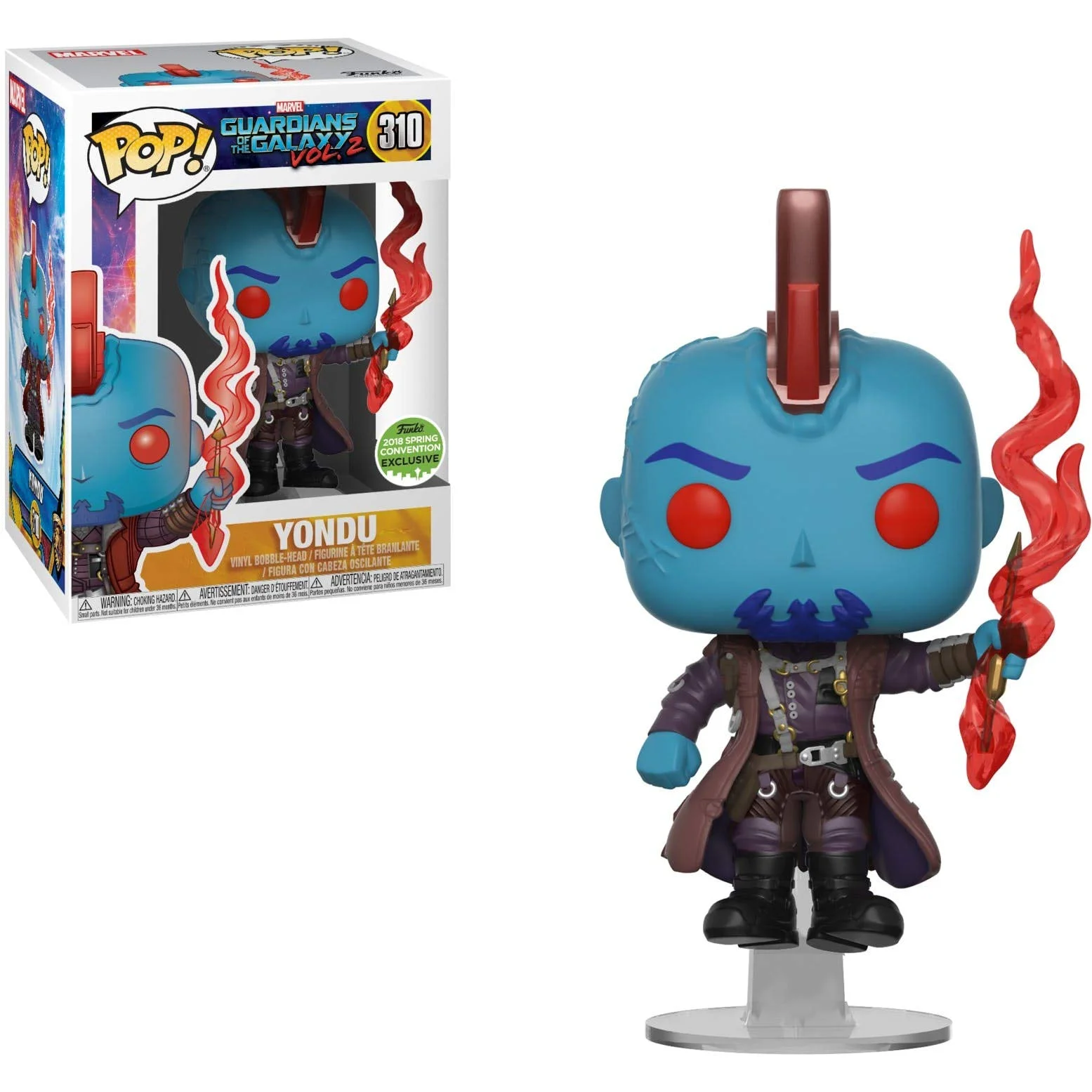 Figurka Funko POP! Marvel Guardians of The Galaxy Vol. 2 Yondu with Arrow Special Edition #310