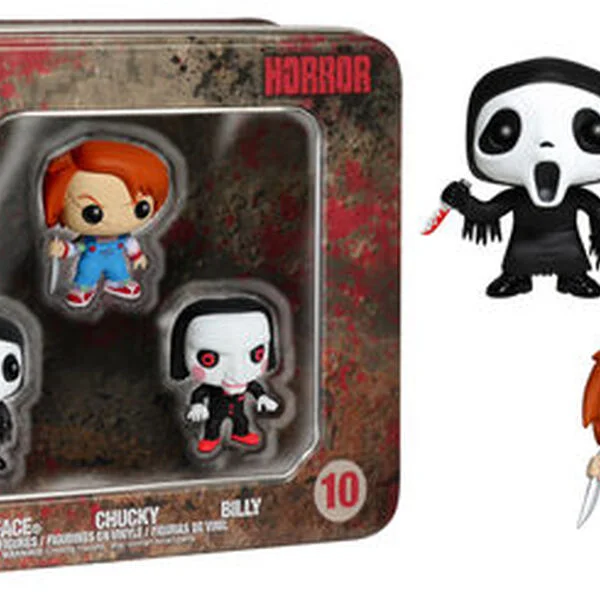 Funko POP! Scream Pocket Pop! Horror - Ghostface, Chucky, Billy 10 (Exclusive) *Na zamówienie