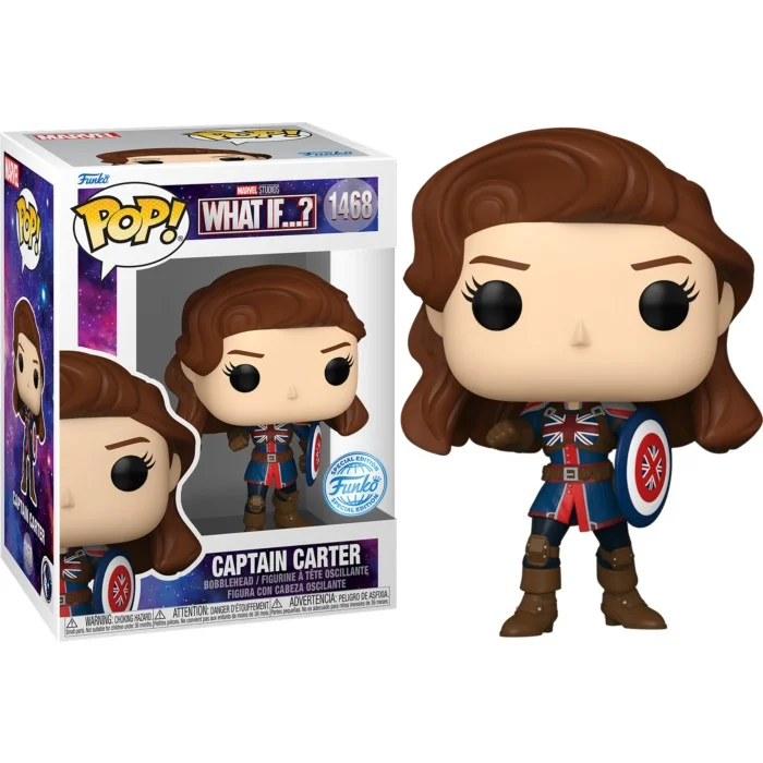 Funko POP! What If...? What If…? - Captain Carter (1602) Special Edition #1468