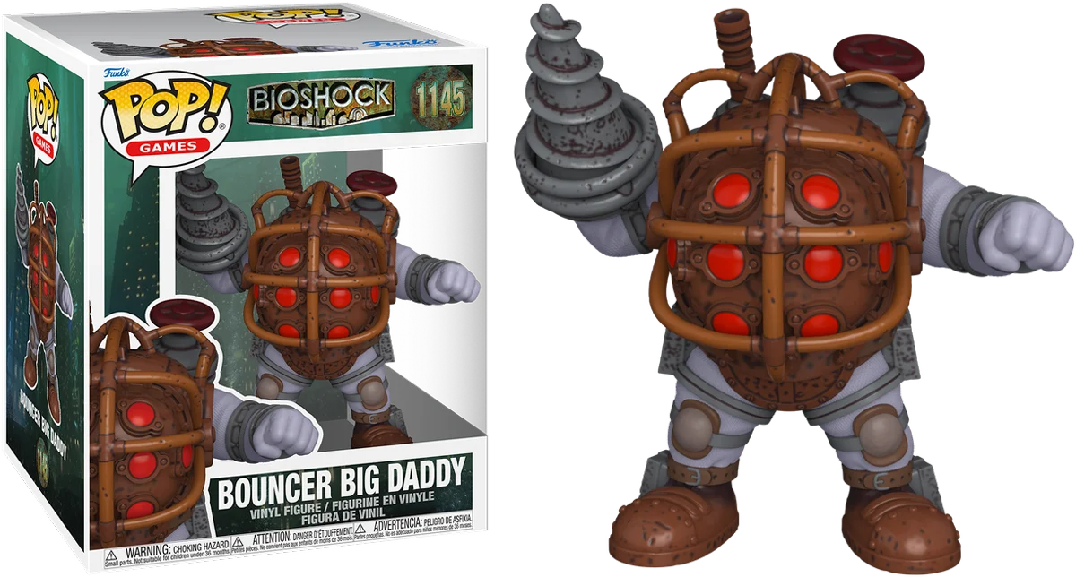 Figurka Funko POP! Bioshock - Bouncer Big Daddy 6" Super Sized #1145