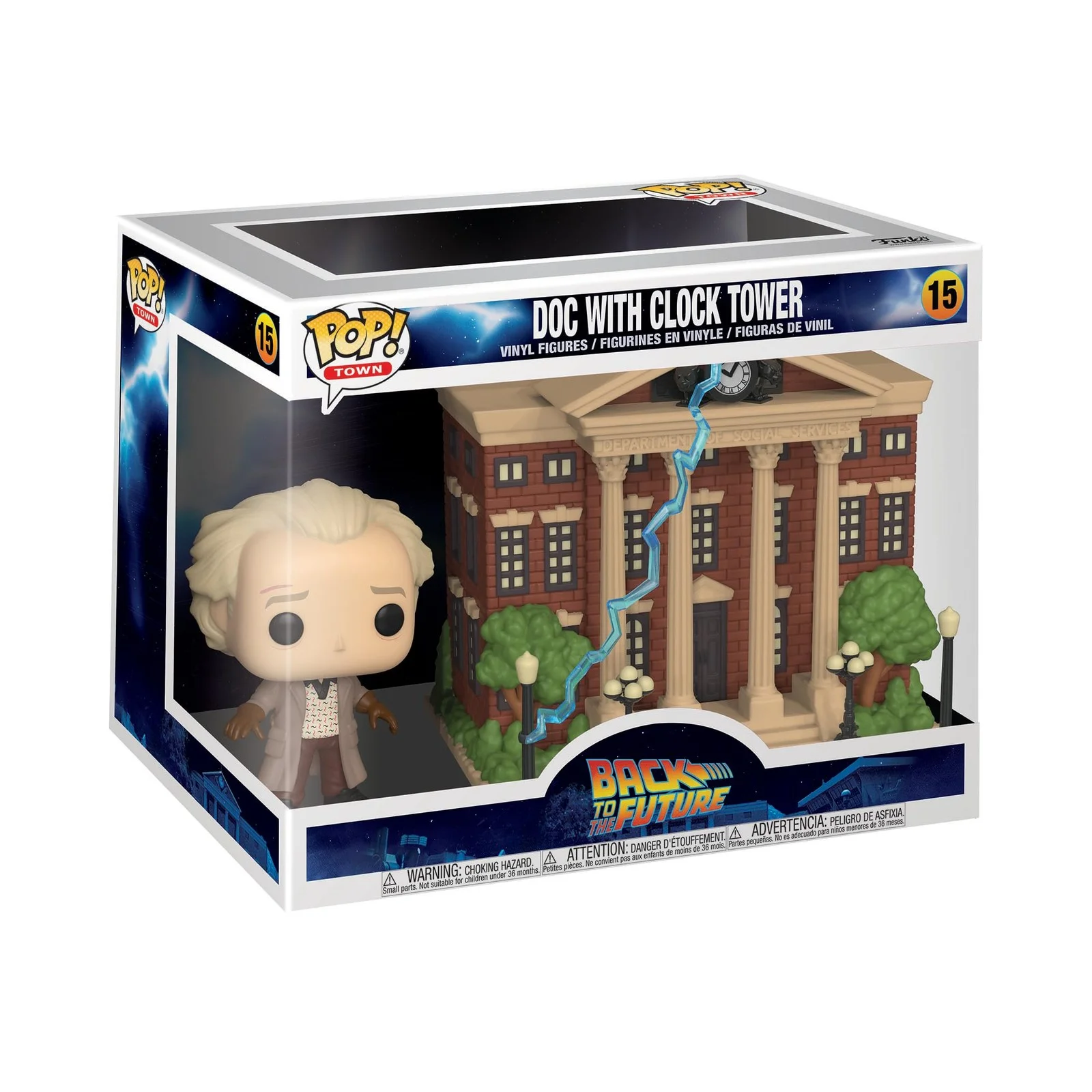 Funko POP! Back To The Future Doc with Clock Tower #15