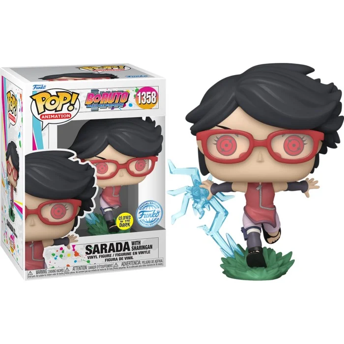 Funko POP! Boruto: Naruto Next Generations - Sarada with Sharingan Glow Special Edition