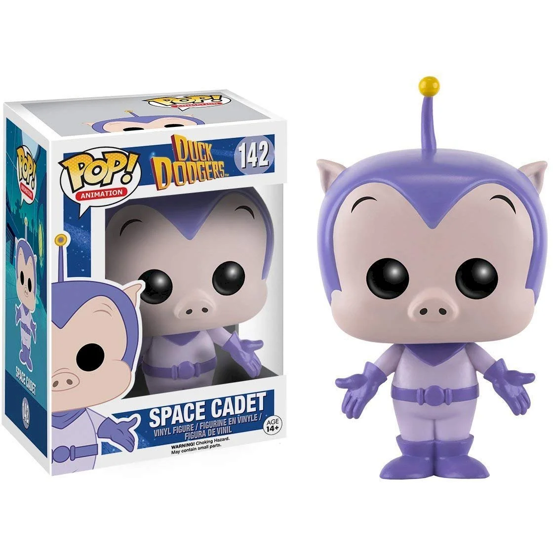 Funko POP! Duck Dodgers Space Cadet #142 *Uszkodzony box