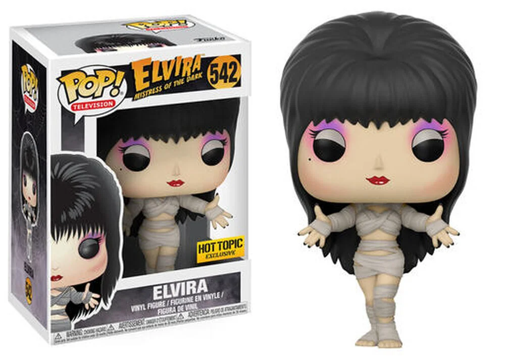 Funko POP! Elvira, Mistress of the Dark Elvira - Mummy with Chase (GL) 542 (Chase) *Na zamówienie
