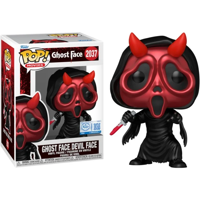 Funko POP! Scream Ghost Face - Ghost Face Devil Face Metallic Special Edition #2037