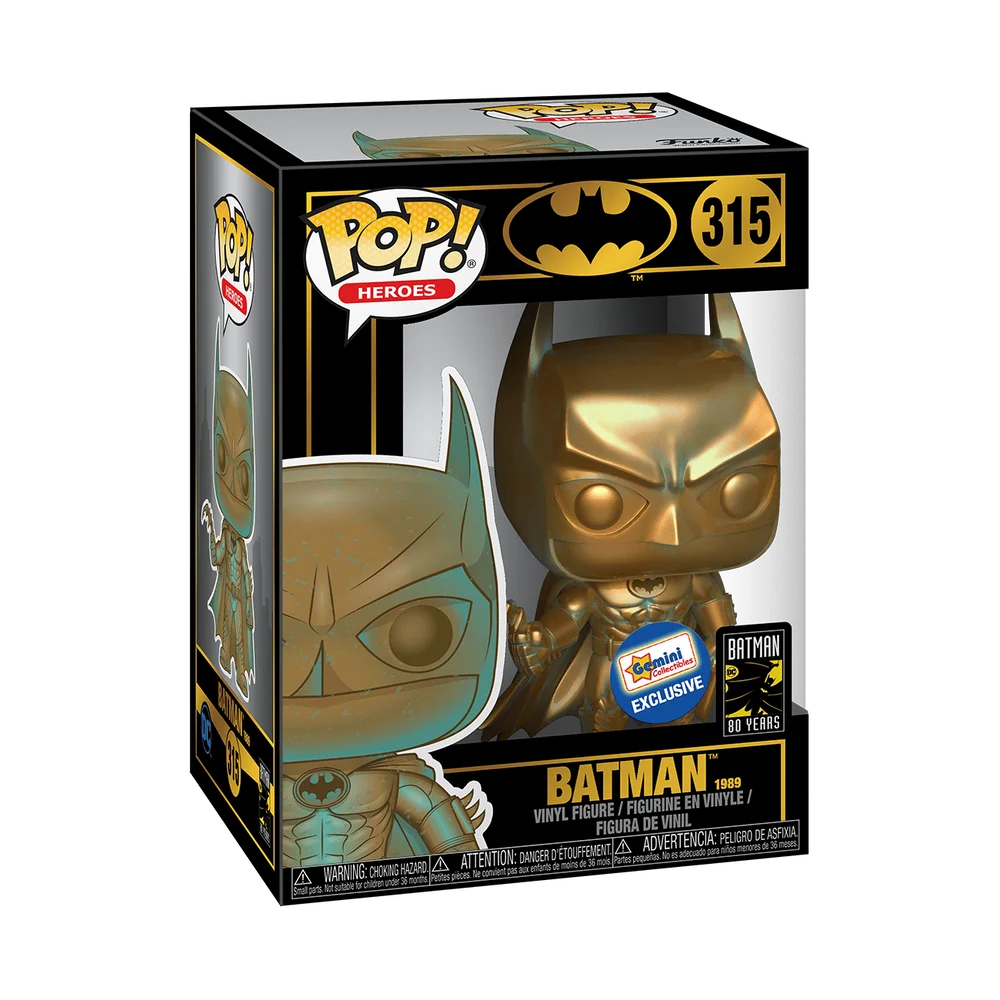 Funko POP! DC Comics Heroes: Batman 80th - Batman (1989)(PT) 315 (Exclusive) *Na zamówienie