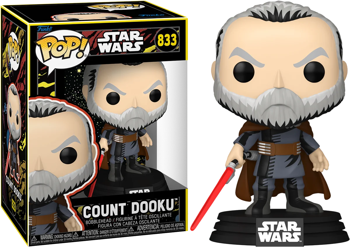Figurka Funko POP! Star Wars - Count Dooku (Retro) #833