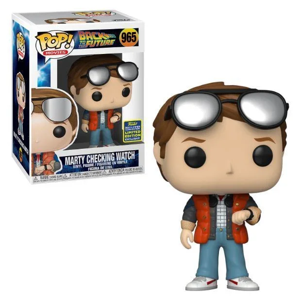 Figurka Funko Pop! Movies: Back To The Future - Marty Checking Watch (2020 Summer Convention) #965* Na zamówienie
