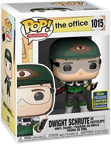 Figurka Funko POP! The Office Dwight as Recyclops V2 SDCC 2020 #1015 – zdjęcie 2