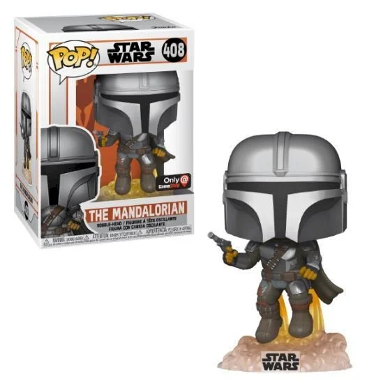 Figurka Star Wars Funko pop The Mandalorian 408 GameStop Exc