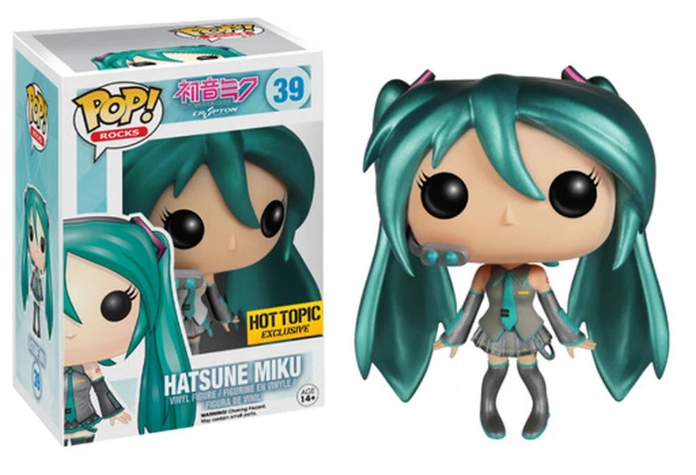 Funko POP! Vocaloid Hatsune Miku METALLIC 39 (Metallic) *Na zamówienie