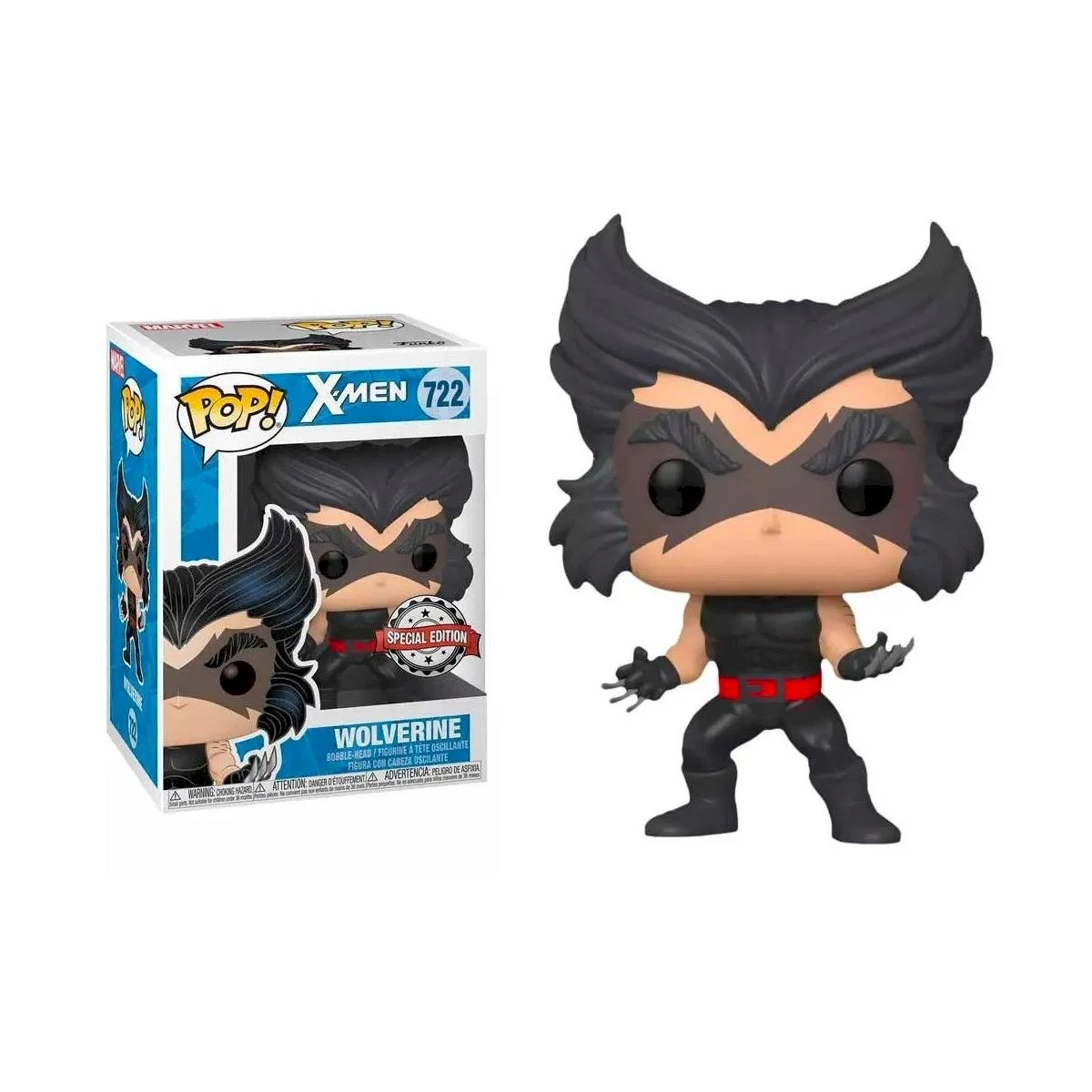 Figurka X-Men Funko POP Retro Wolverine 722 Exc (Lekko Uszkodzone Pudełko)