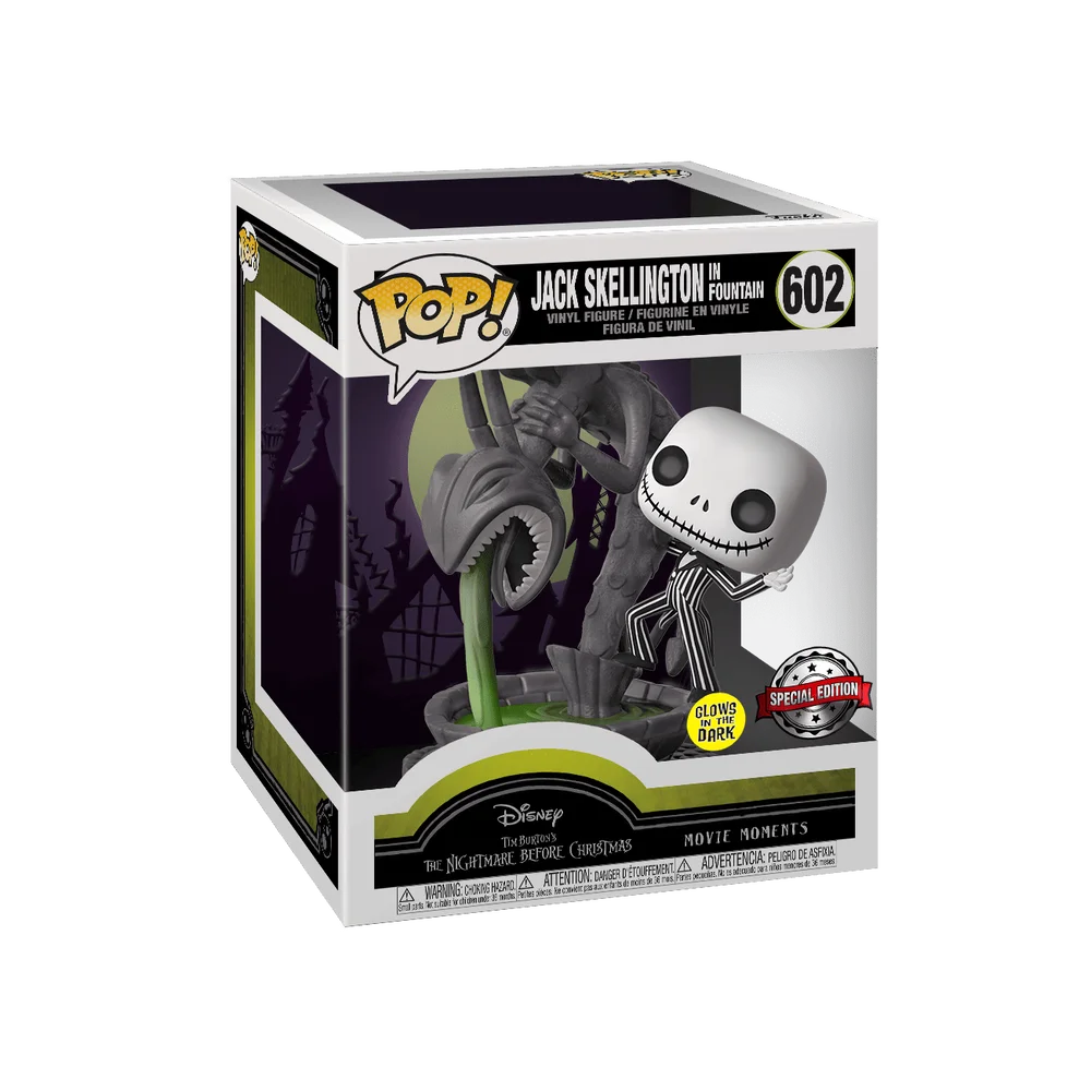 Funko POP! Disney Movie Moment: NBC - Jack Skellington in Fountain (GW) 602 (Exclusive) *Na zamówienie