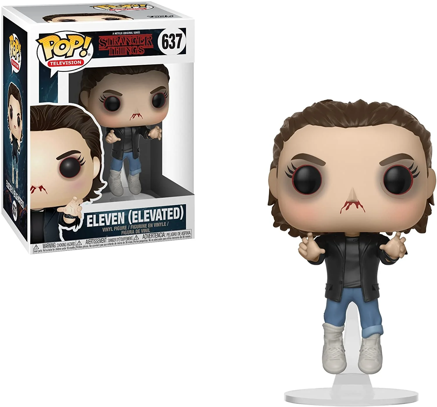 Funko POP! Stranger Things ST S2 W5- Eleven Elevated #637 *Na zamówienie
