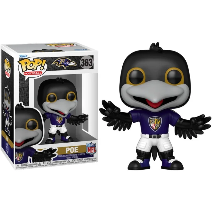 Funko POP! NFL Football: Mascots - Baltimore Ravens Poe #363