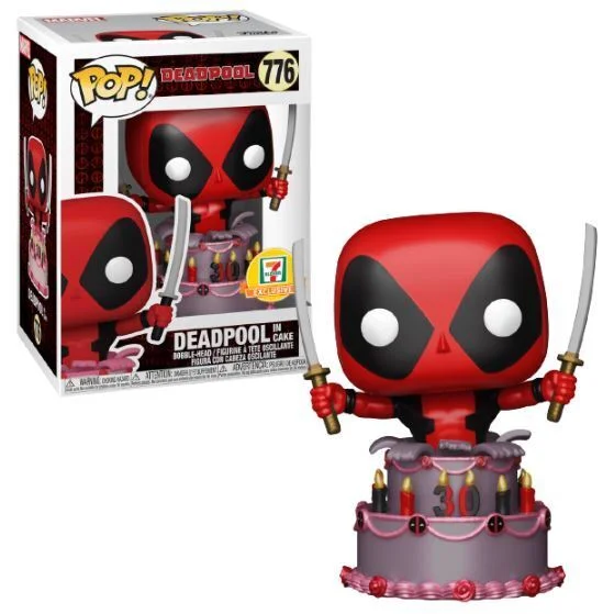 Figurka Funko POP! Deadpool [In Cake] [Metallic] (7-Eleven) #776 *Na zamówienie
