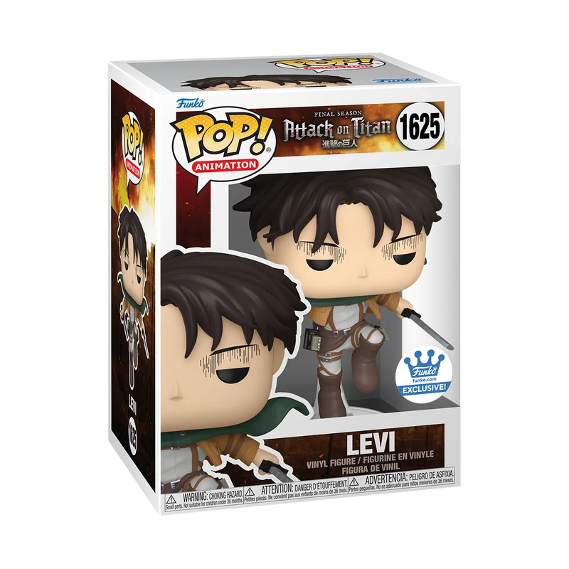 Figurka Funko POP! Attack on Titan Battle Levi with Swords Special Edition #1625 *Na zamówienie