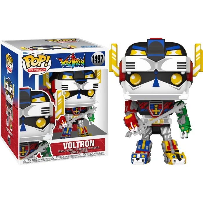 Funko POP! Voltron: Defender of the Universe - Voltron (Retro) Super Sized 6" #1497