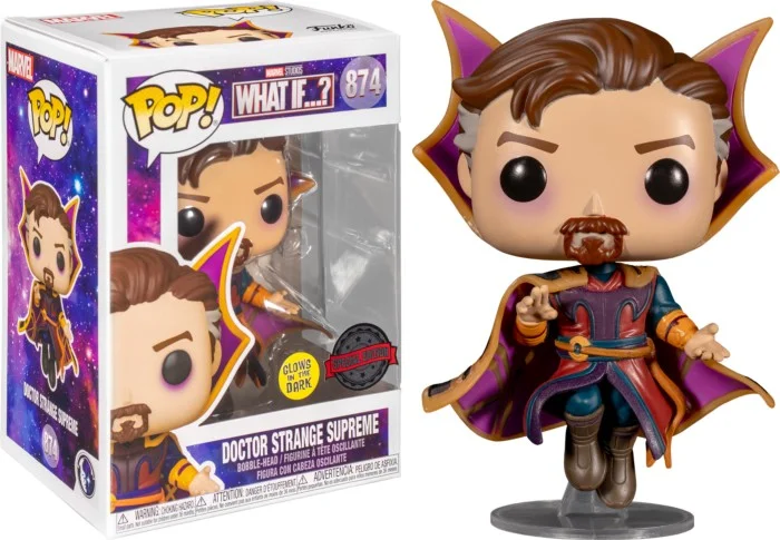 Funko POP! What If...? What If…? - Doctor Strange Supreme Glow Special Edition