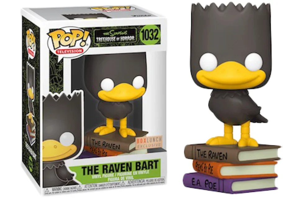 Funko POP! The Simpsons Treehouse of Horror Raven Bart Special Edition #1032