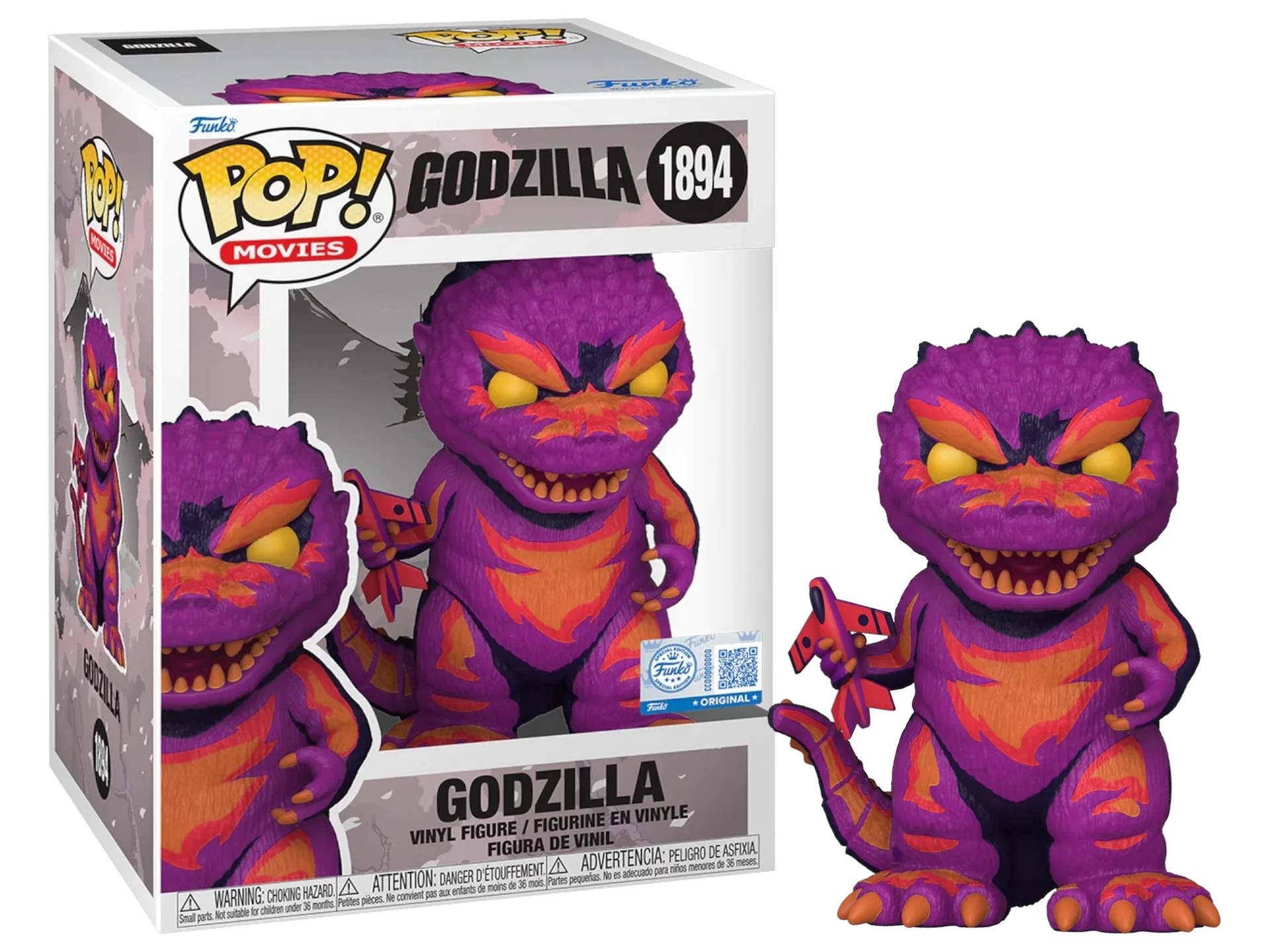Figurka Funko Pop! Movies: Godzilla - Godzilla [1954][Retro Futurism] (Funko Sticker/ Entertainment Earth) #1894* Na zamówienie