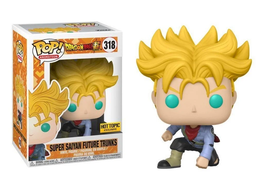 Figurka Funko POP! Dragon Ball Super Saiyan Future Trunks Hot Topic #318