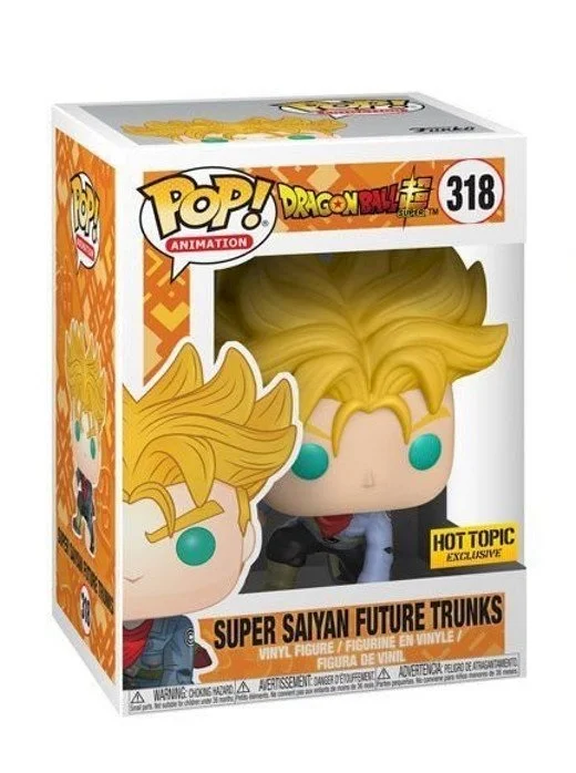 Figurka Funko POP! Dragon Ball Super Saiyan Future Trunks Hot Topic #318 – zdjęcie 2