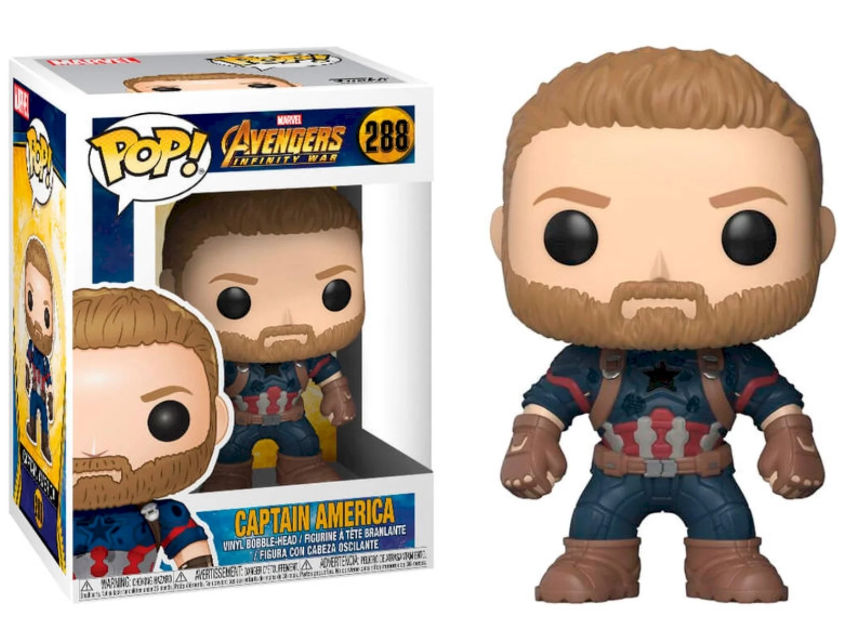 Figurka Funko POP Avengers Infinity War: Captain America 288