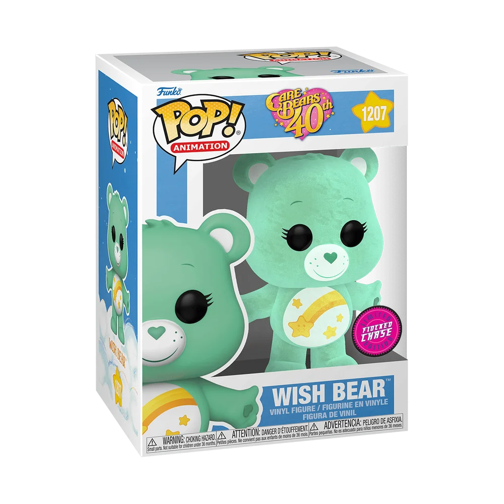 Funko POP! Care Bears Wish Bear (Chase) (Flocked) 1207 (Chase) *Na zamówienie