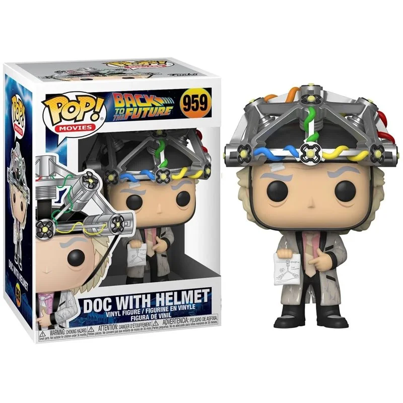 Funko POP! Tees Back to The Future - Doc with helmet + koszulka M Special Edition #959