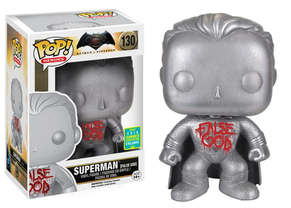 Funko POP! DC Comics BMvsSM - Superman (False God) 130 (Metallic) *Na zamówienie