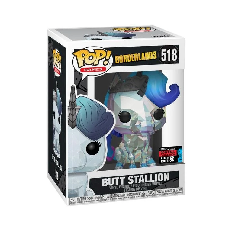 Figurka Funko POP Borderlands: Butt Stallion 518 NYCC Exclusive Shared Sticker *Na zamówienie